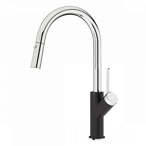 Vòi Rửa Bát Konox Ponte Black