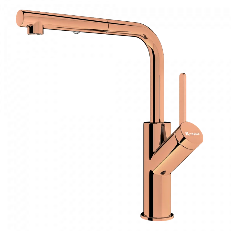 Vòi Rửa Bát Konox Artan Rose Gold