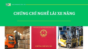 chứng chỉ nghề Lái xe nâng