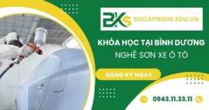 Khóa học nghề Sơn xe ô tô tại Bình Dương